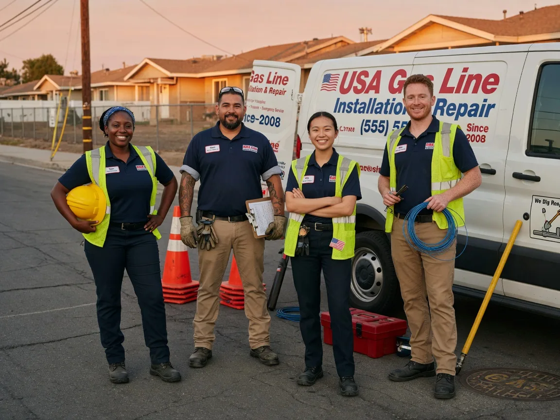 Gas Line Installation company in San Benito, TX